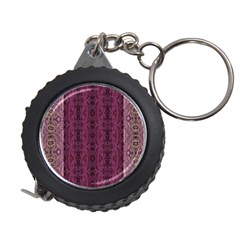 Beautiful Decorative Creative Purple Seamless Design By Kiekie Stricklnd Measuring Tape by flipstylezfashionsLLC