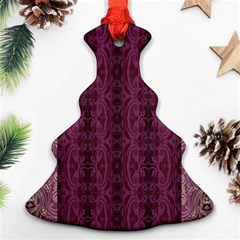 Beautiful Decorative Creative Purple Seamless Design By Kiekie Stricklnd Ornament (christmas Tree)  by flipstylezfashionsLLC