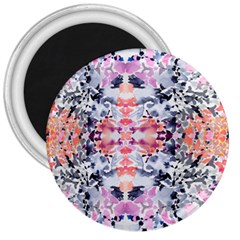 Elegant Japanese Inspired Floral Pattern  3  Magnets by flipstylezfashionsLLC