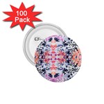 Elegant Japanese inspired floral pattern  1.75  Buttons (100 pack)  Front