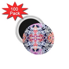 Elegant Japanese Inspired Floral Pattern  1 75  Magnets (100 Pack)  by flipstylezfashionsLLC