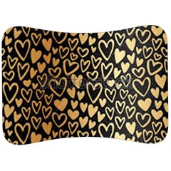 Cluster of tiny gold hearts seamless Vector design by FlipStylez Designs Velour Seat Head Rest Cushion