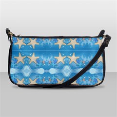 Adorably Cute Beach Party Starfish Design Shoulder Clutch Bags by flipstylezfashionsLLC