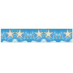 Adorably Cute Beach Party Starfish Design Large Flano Scarf  by flipstylezfashionsLLC