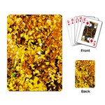 Birch Tree Yellow Leaves Playing Card Back