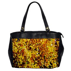 Birch Tree Yellow Leaves Office Handbags by FunnyCow