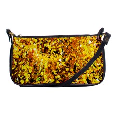 Birch Tree Yellow Leaves Shoulder Clutch Bags by FunnyCow