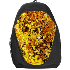 Birch Tree Yellow Leaves Backpack Bag by FunnyCow