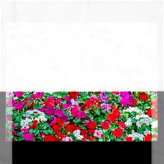 Colorful Petunia Flowers Rectangular Jigsaw Puzzl