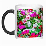 Colorful Petunia Flowers Morph Mugs Left