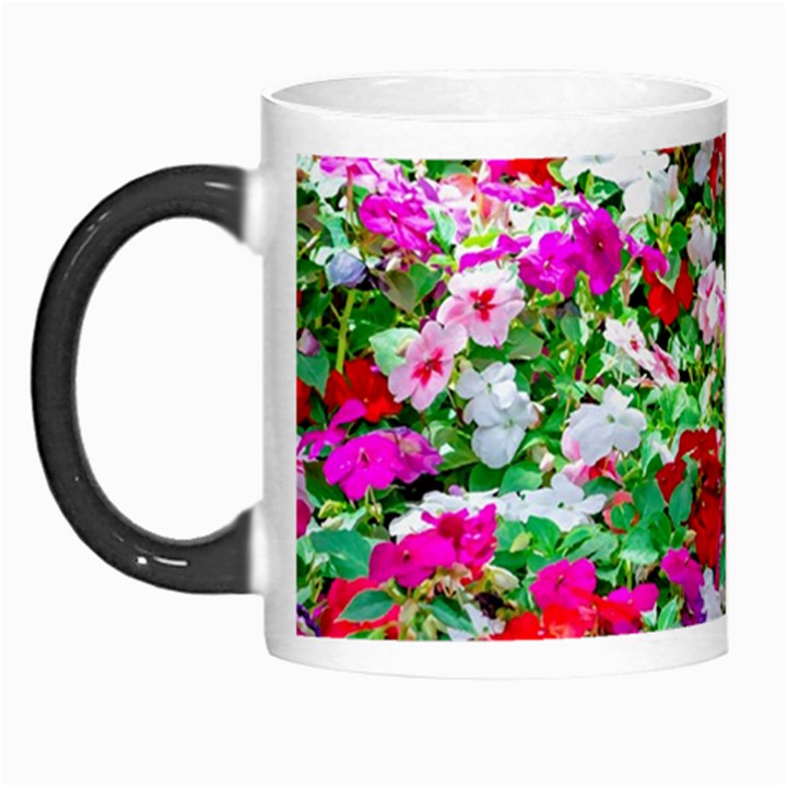 Colorful Petunia Flowers Morph Mugs