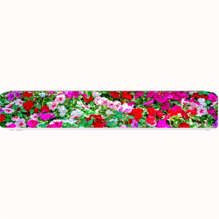 Colorful Petunia Flowers Small Bar Mats