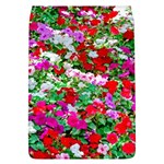 Colorful Petunia Flowers Flap Covers (L)  Front