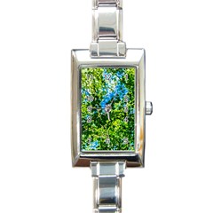 Forest   Strain Towards The Light Rectangle Italian Charm Watch by FunnyCow