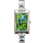 Forest   Strain Towards The Light Rectangle Italian Charm Watch Front