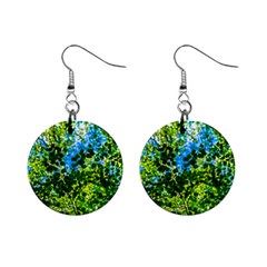 Forest   Strain Towards The Light Mini Button Earrings by FunnyCow