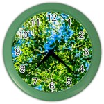 Forest   Strain Towards The Light Color Wall Clock Front