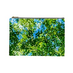 Forest   Strain Towards The Light Cosmetic Bag (large) by FunnyCow