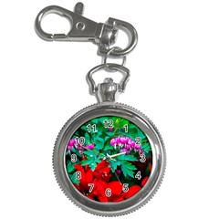 Bleeding Heart Flowers Key Chain Watches by FunnyCow