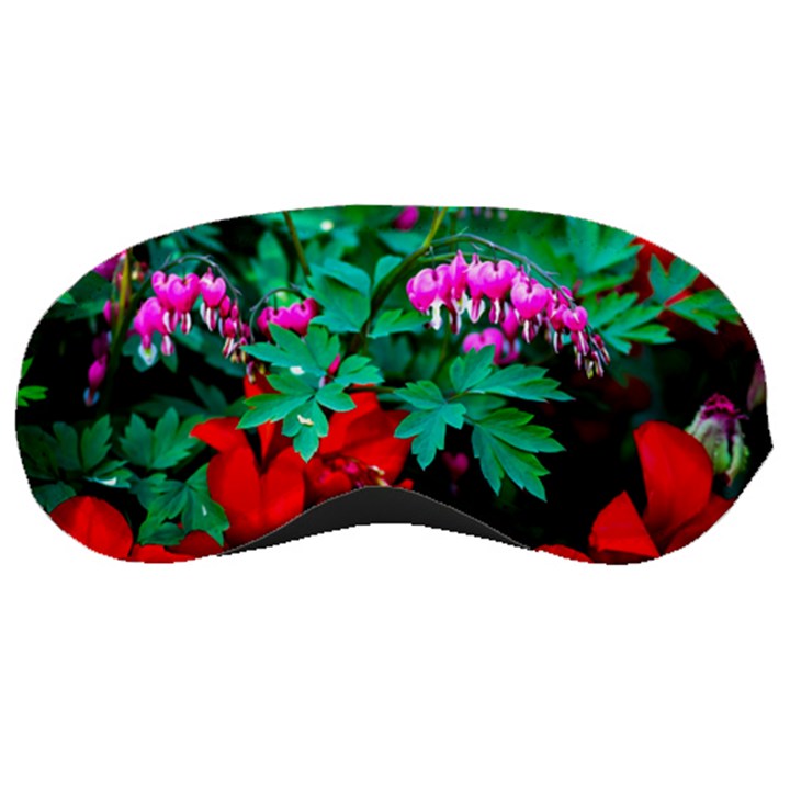 Bleeding Heart Flowers Sleeping Masks