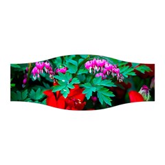 Bleeding Heart Flowers Stretchable Headband by FunnyCow