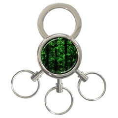 Emerald Forest 3-ring Key Chains by FunnyCow