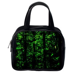 Emerald Forest Classic Handbags (one Side) by FunnyCow