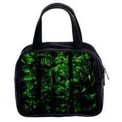 Emerald Forest Classic Handbags (2 Sides) by FunnyCow