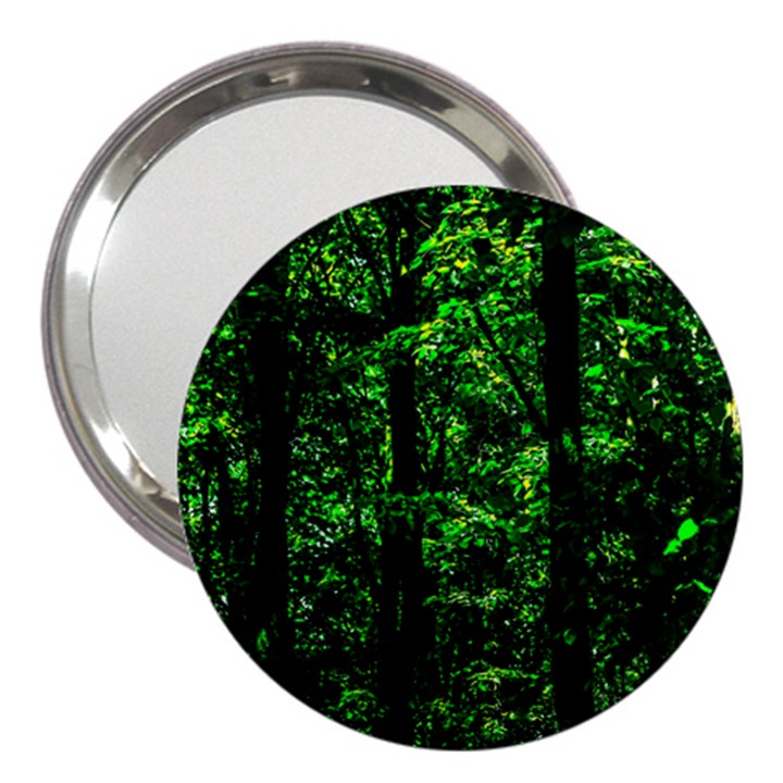 Emerald Forest 3  Handbag Mirrors