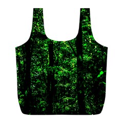 Emerald Forest Full Print Recycle Bags (l)  by FunnyCow