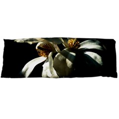 Two White Magnolia Flowers Body Pillow Case (dakimakura) by FunnyCow