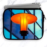 Orange Light Apple iPad 2/3/4 Zipper Cases Front