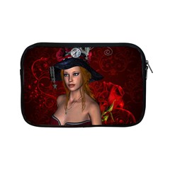 Beautiful Fantasy Women With Floral Elements Apple Ipad Mini Zipper Cases by FantasyWorld7