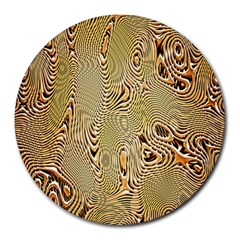 Pattern Abstract Art Round Mousepads