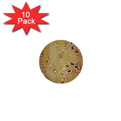 Pattern Abstract Art 1  Mini Buttons (10 Pack) 