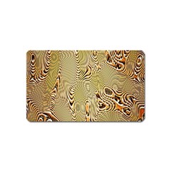 Pattern Abstract Art Magnet (name Card) by Nexatart