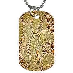 Pattern Abstract Art Dog Tag (two Sides)