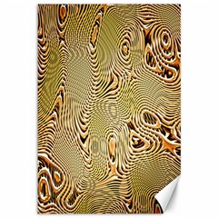 Pattern Abstract Art Canvas 12  X 18  