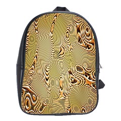 Pattern Abstract Art School Bag (large) by Nexatart