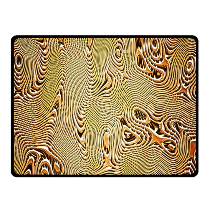 Pattern Abstract Art Double Sided Fleece Blanket (Small) 