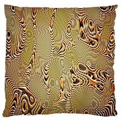 Pattern Abstract Art Large Flano Cushion Case (two Sides)