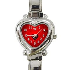 Wonderful Heart On Vintage Background Heart Italian Charm Watch by FantasyWorld7