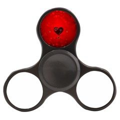 Wonderful Heart On Vintage Background Finger Spinner