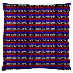 French Revolution Typographic Pattern Design 2 Standard Flano Cushion Case (one Side) by dflcprints