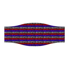 French Revolution Typographic Pattern Design 2 Stretchable Headband by dflcprints