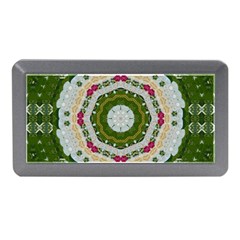 Fantasy Jasmine Paradise Love Mandala Memory Card Reader (mini) by pepitasart