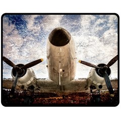 Legend Of The Sky Double Sided Fleece Blanket (medium)  by FunnyCow