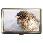 Funny Wet Sparrow Bird Cigarette Money Cases Front