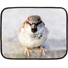 Do Not Mess With Sparrows Double Sided Fleece Blanket (mini)  by FunnyCow