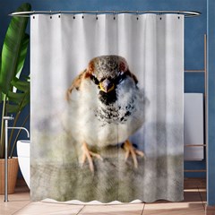 Do Not Mess With Sparrows Shower Curtain 60  X 72  (medium)  by FunnyCow